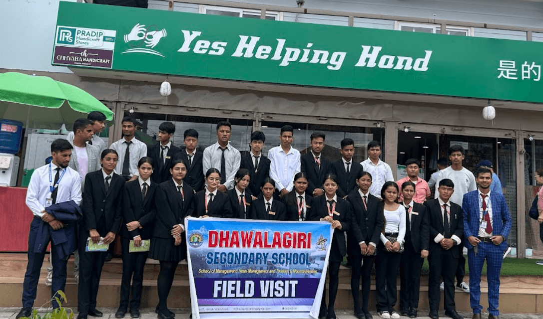 Factory Tour: Dhaulagiri Secondary School Hospitality Students