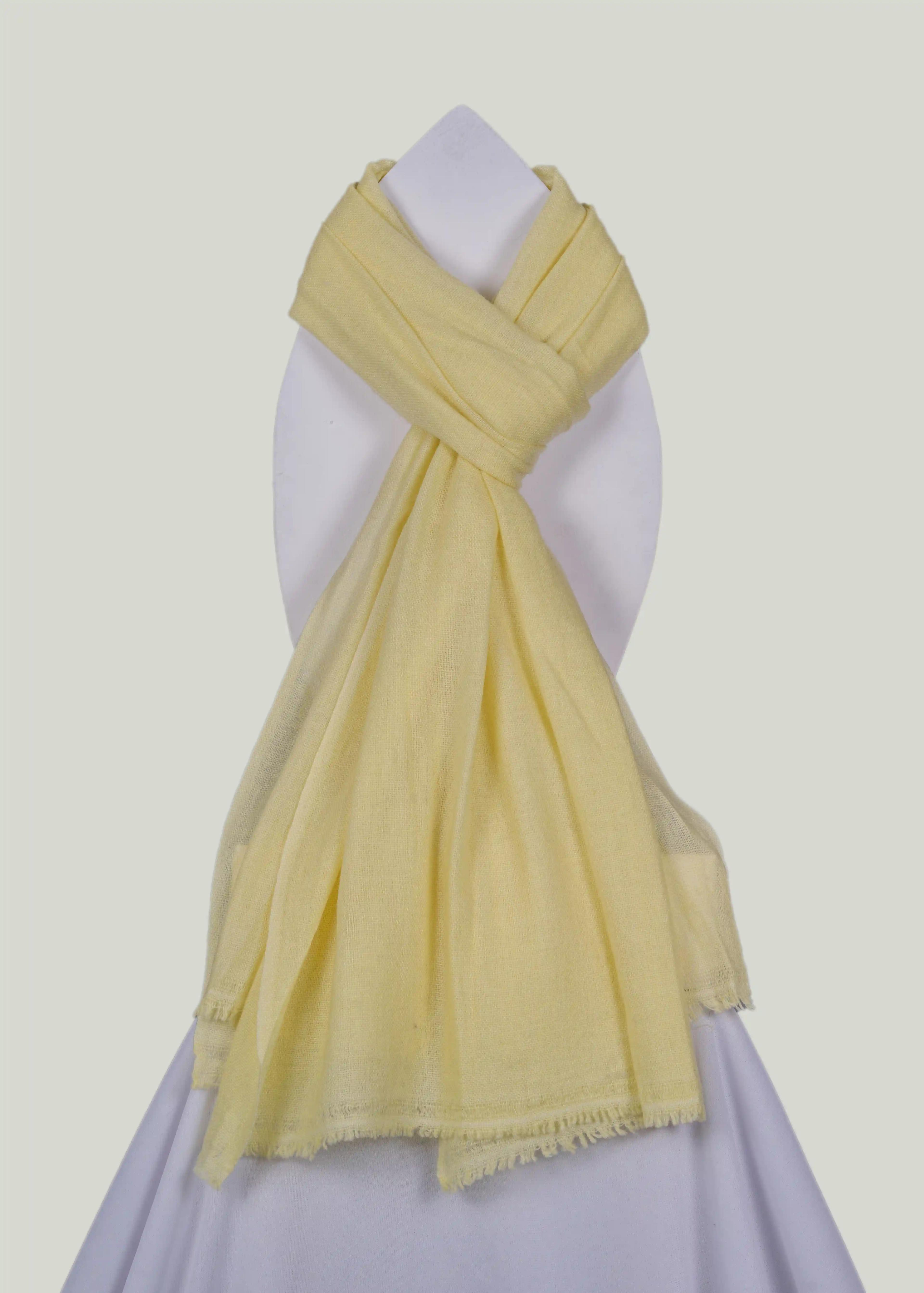 Plain Cashmere Stole