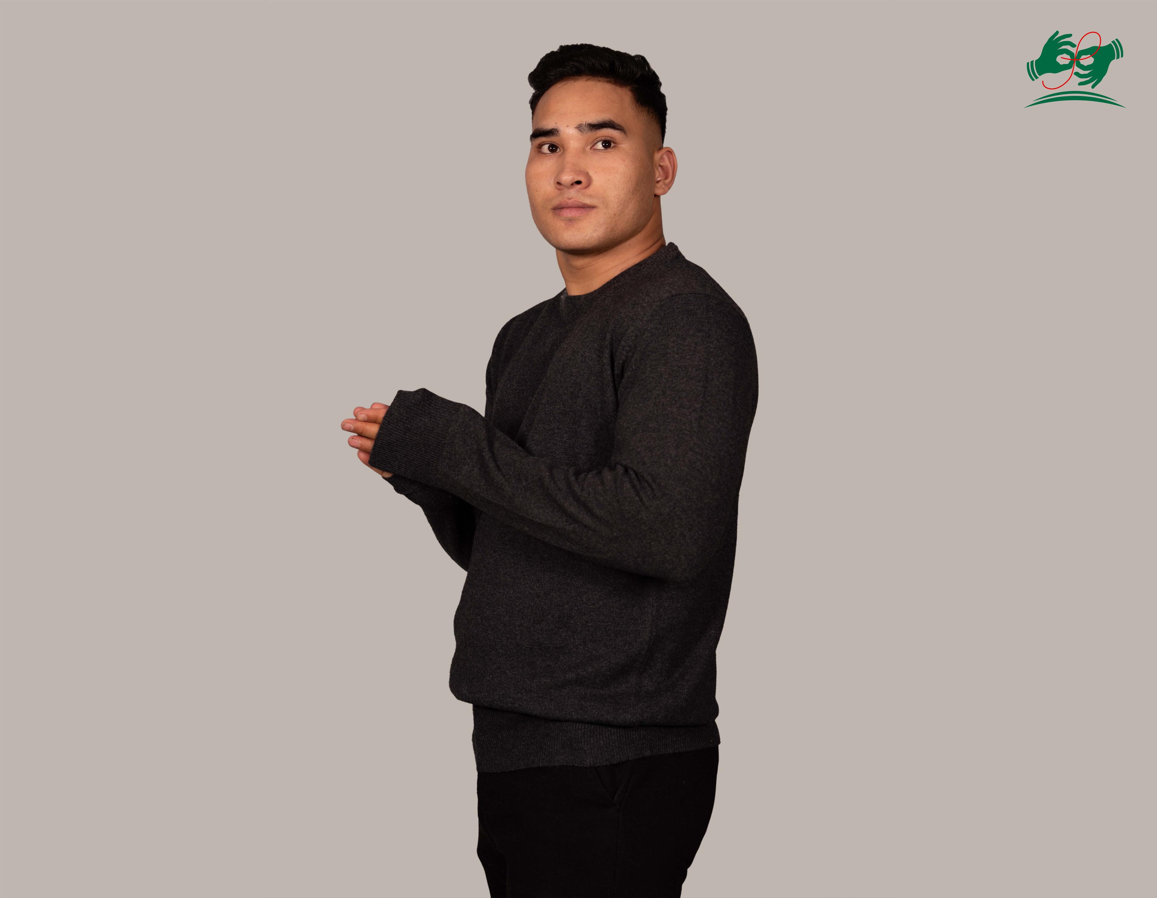 Cashmere Sweater for Men - Round Neck Design