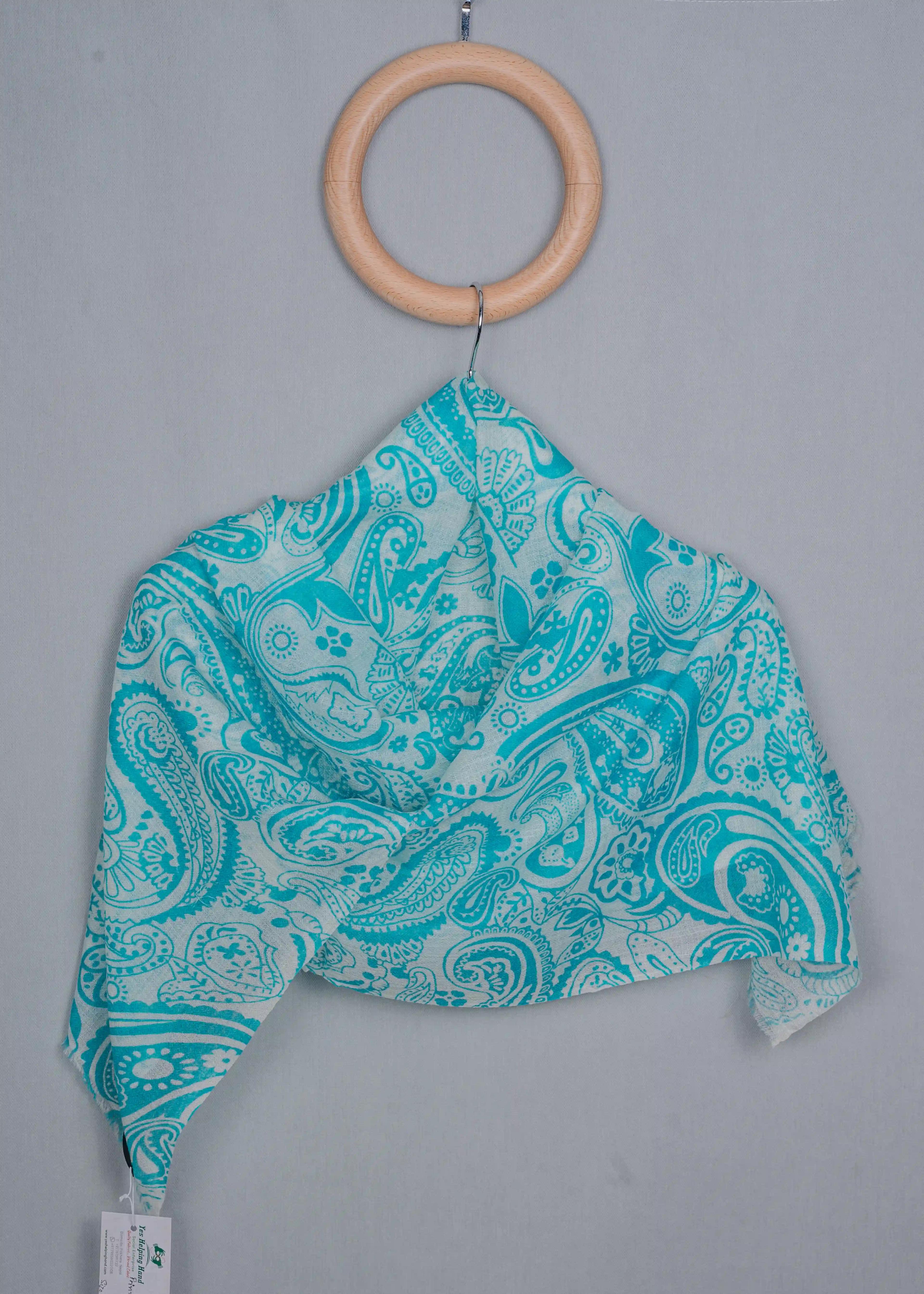 Cashmere Printed Lightweight Shawl