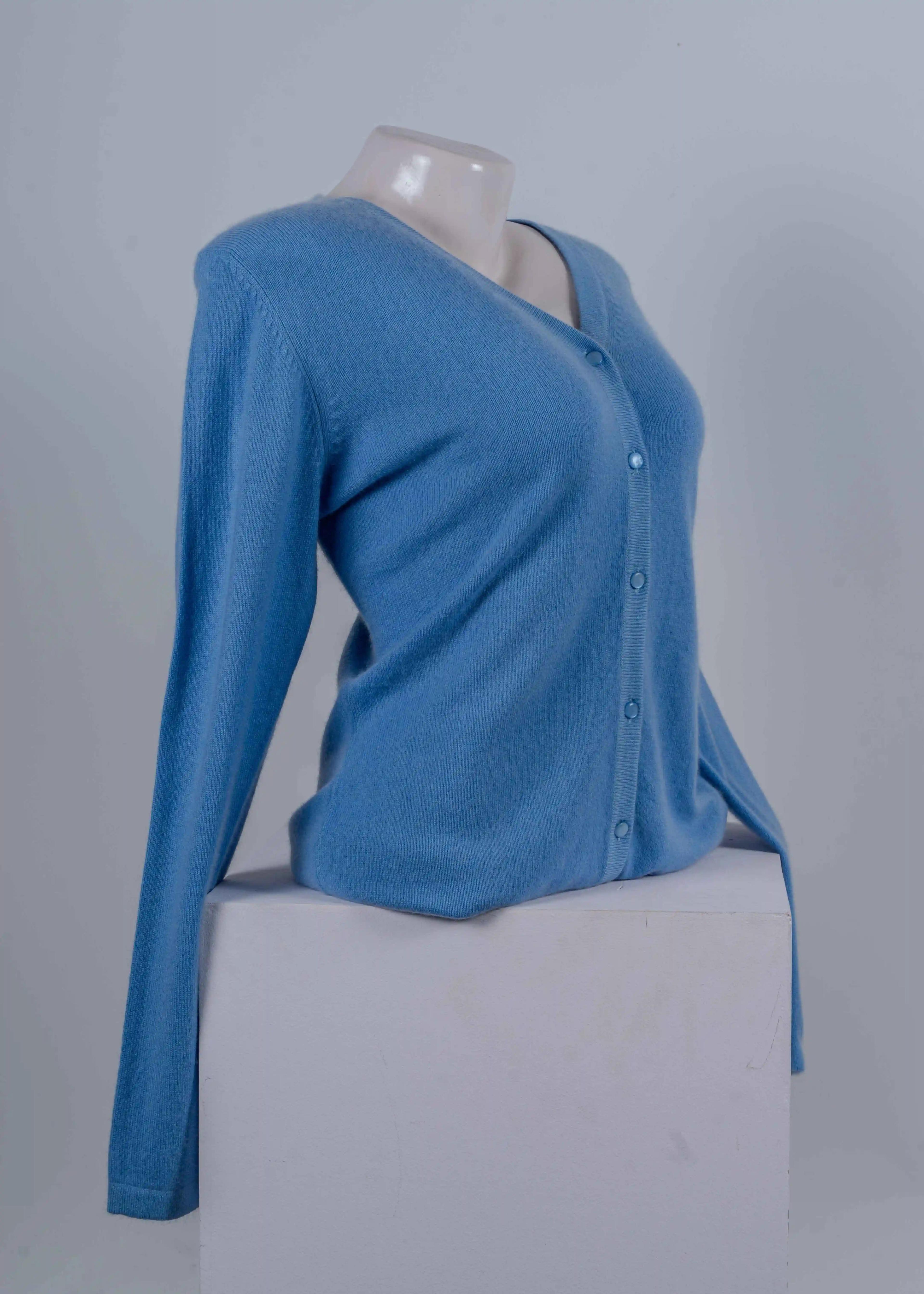 Plain Cashmere Cardigan for Women - Free Shipping