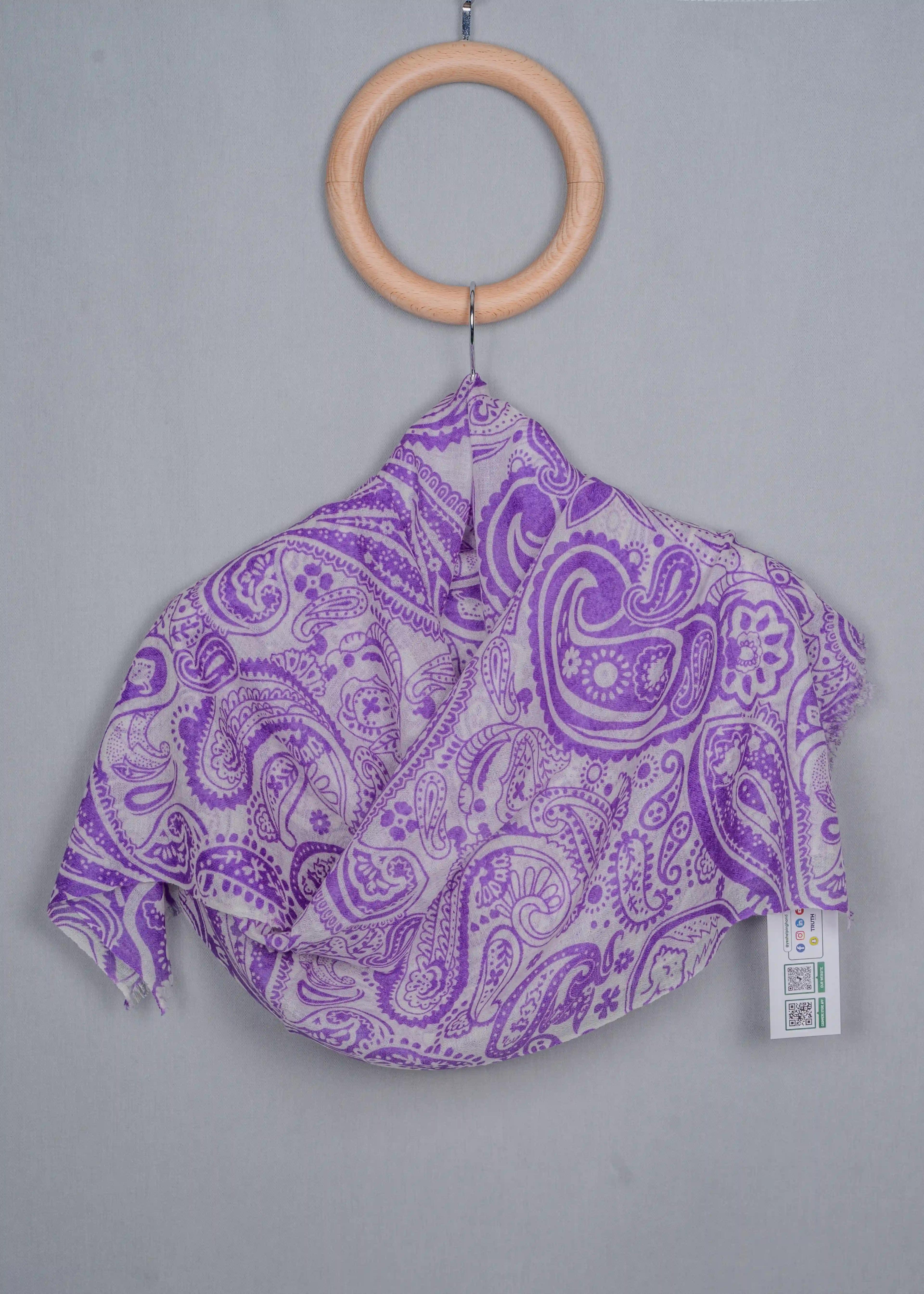 Cashmere Printed Lightweight Shawl