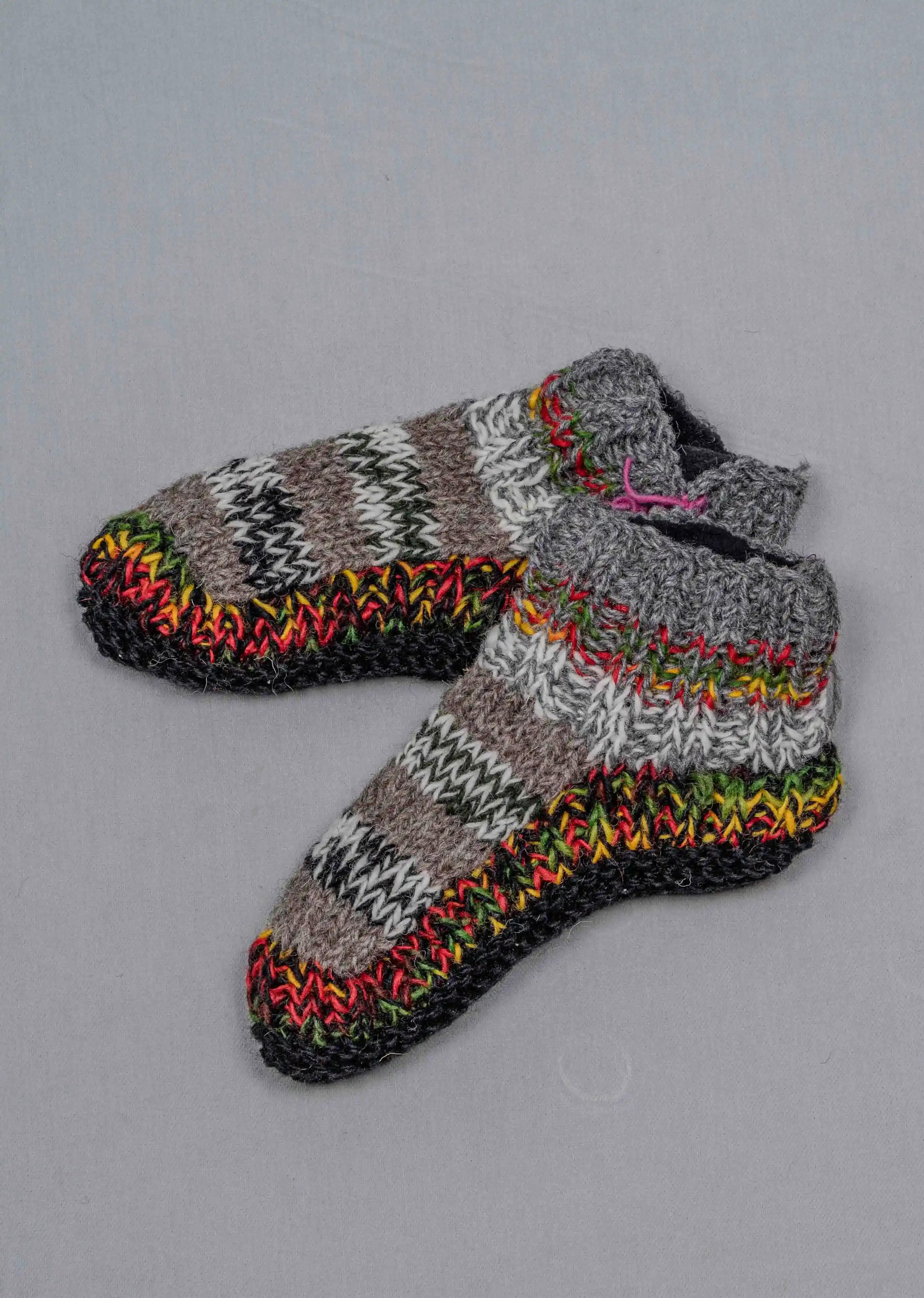 Woolen Ankle Socks Handmade From Sheep Wool