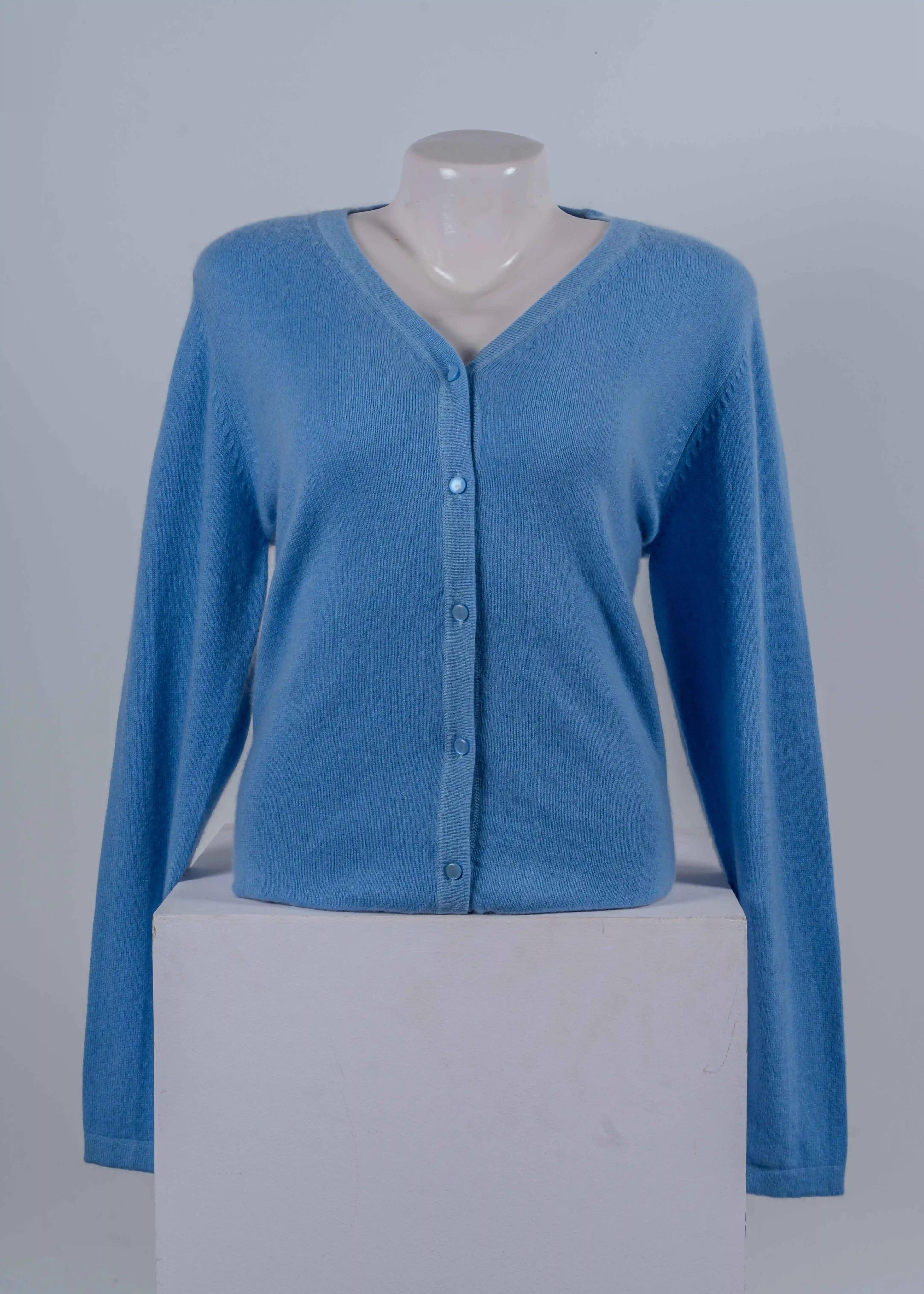 Plain Cashmere Cardigan for Women - Free Shipping