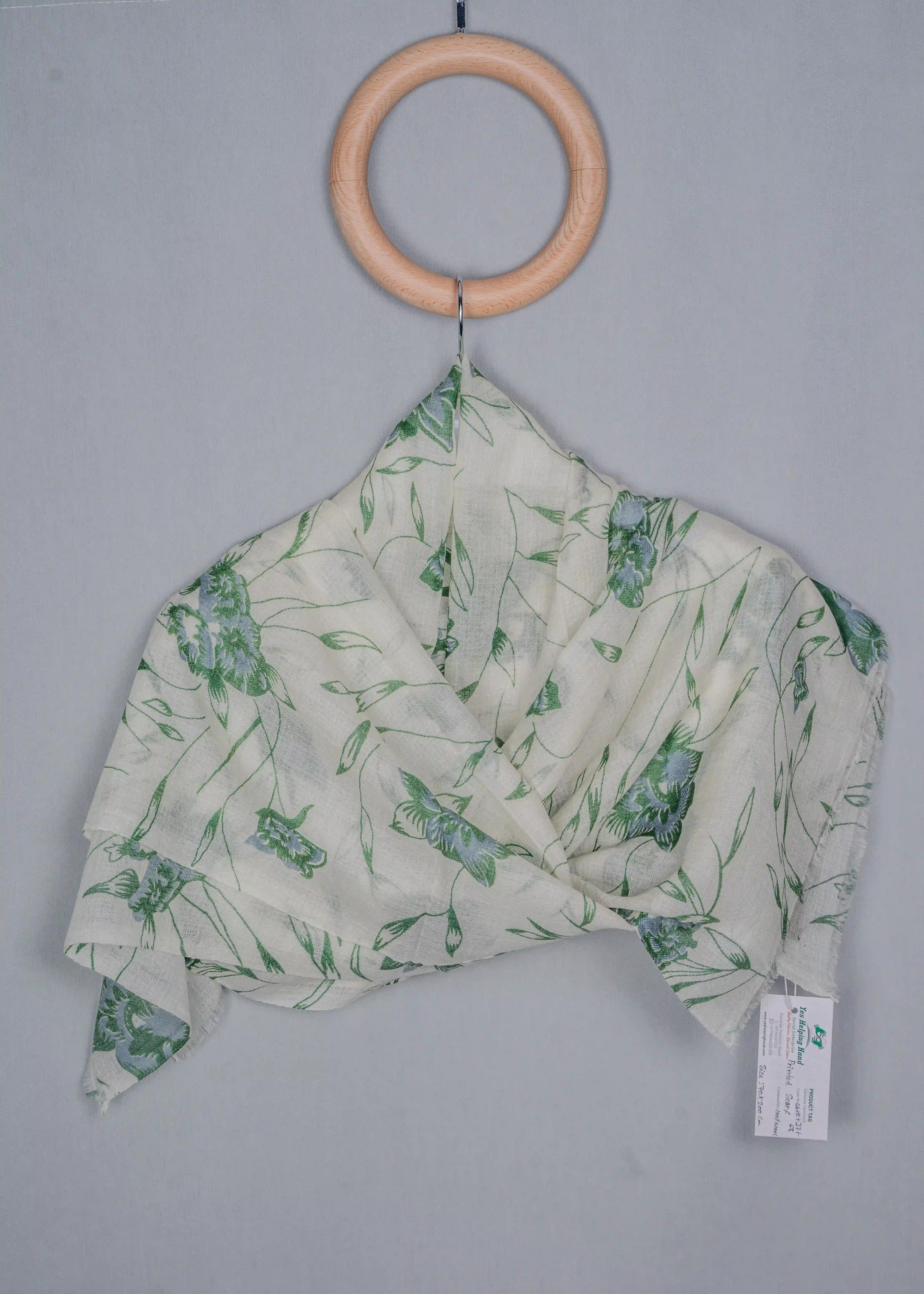 Cashmere Printed Lightweight Shawl