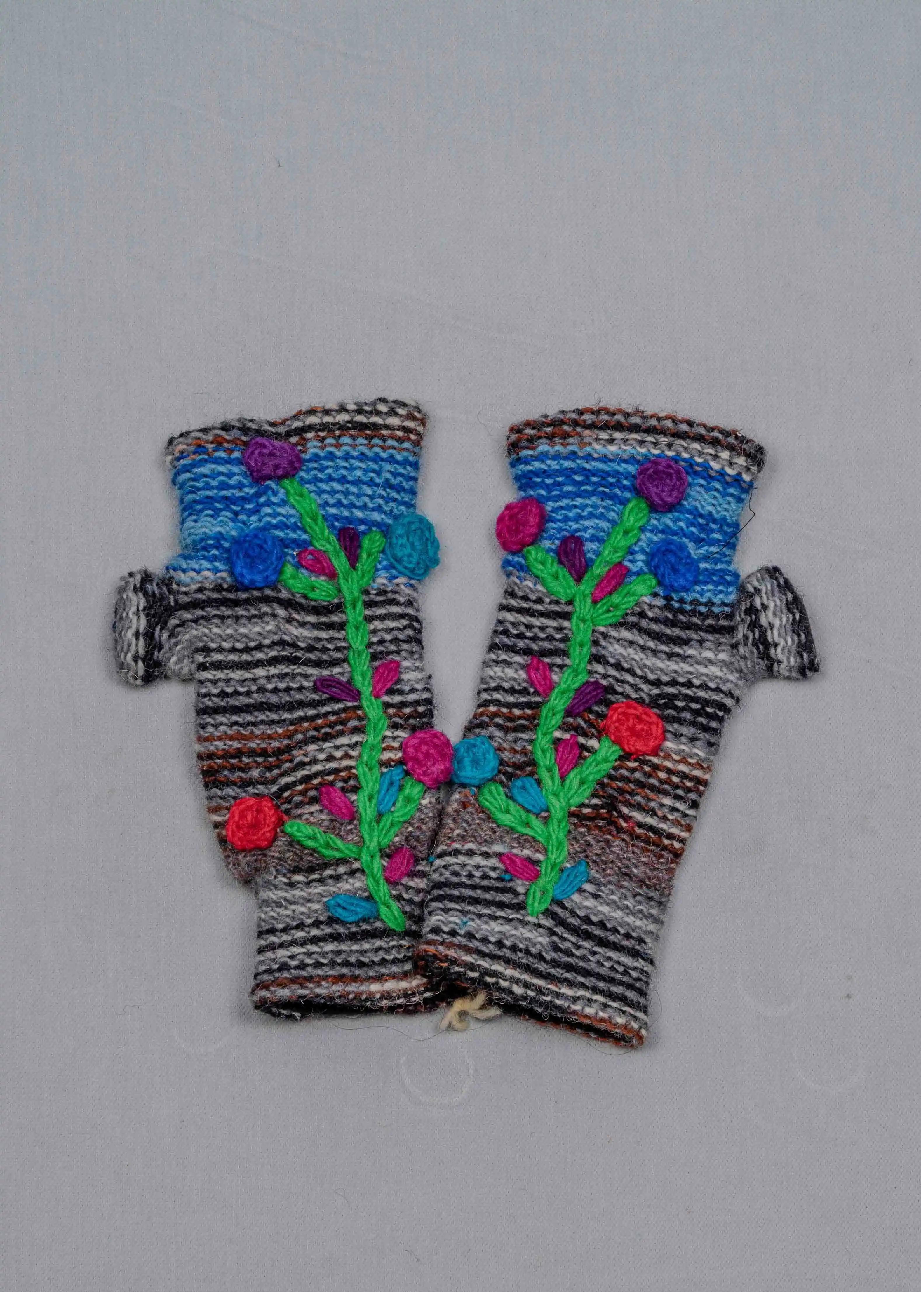 Wool Gloves - Fingerless Gloves For Men & Women